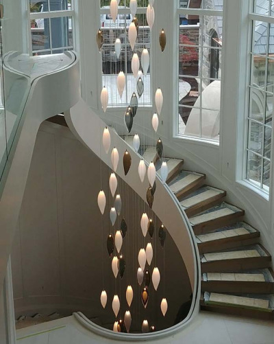 Glass Flames by AM Studio