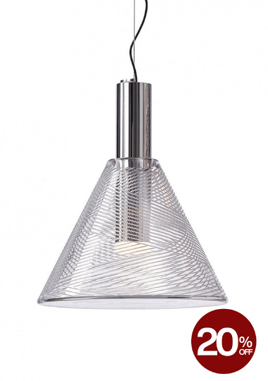 Phenomena Cut Pendant - Cone