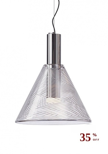 Phenomena Cut Pendant - Cone